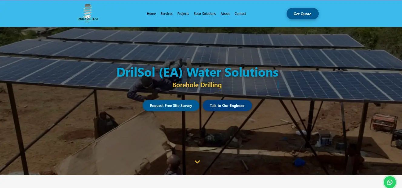 Saraha Developers Ltd. Image Drilling Company Website